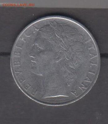 Италия 1964 100 лир до 09 01 - 270а