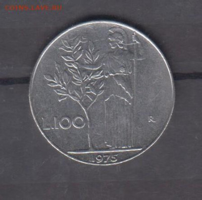 Италия 1975 100 лир до 09 01 - 272