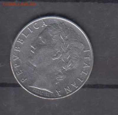 Италия 1975 100 лир до 09 01 - 272а