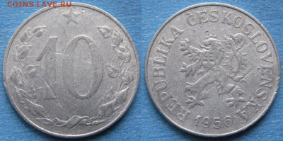 Чехословакия 10 геллеров 1956 до 10-01-25 в 22:00 - 43.25. -Чехословакия 10 геллеров 1956    11033
