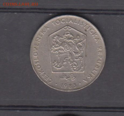 ЧССР 1983  2 кроны до 11 01 - 328