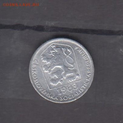 ЧССР 1983 10 геллеров до 11 01 - 299
