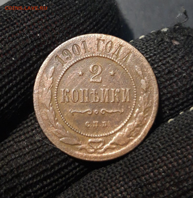 1 КОПЕЙКА 1901 + 2 КОПЕЙКИ 1901 года. До 11.01 - 20241031_204742