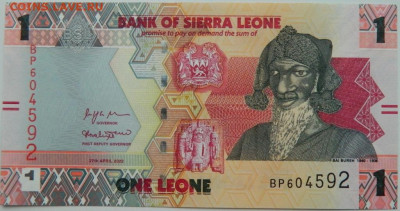 Сьерра-Леоне 1 леоне 2022 г. С рубля! до 11.01.25 - DSCN3839.JPG