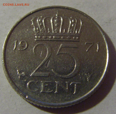 25 центов 1971 Нидерланды №1 12.01.25 22:00 М - CIMG3558.JPG