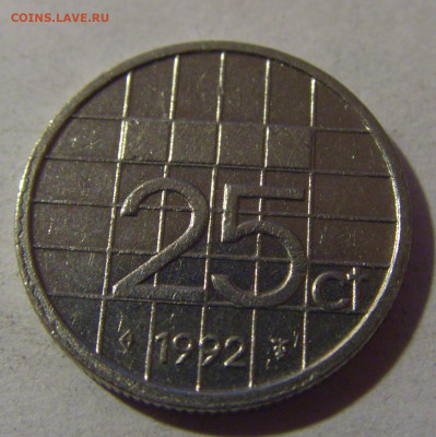 25 центов 1992 Нидерланды №1 12.01.25 22:00 М - CIMG3566.JPG