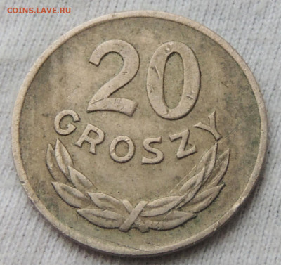 Польша 20 грошей 1949 CuNi до до 11.01.2025 - 20 грошей 1949 CuN.JPG
