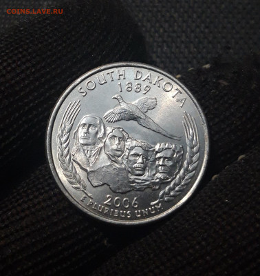 4 $) 2006 г.Квотеры 50 штатов - Дакота До 13.01 - 20241225_195929
