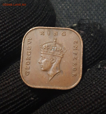 ВЕЛИКОБРИТАНИЯ МАЛАЙЯ 1 ЦЕНТ 1945 года До 13.01 - 20241225_194433