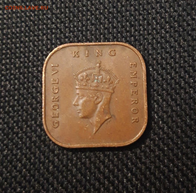 ВЕЛИКОБРИТАНИЯ МАЛАЙЯ 1 ЦЕНТ 1945 года До 13.01 - 20241225_194413