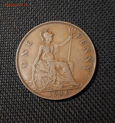 1 пенни 1936 года ВЕЛИКОБРИТАНИЯ ГЕОРГ До 13.01 - 20241221_223106