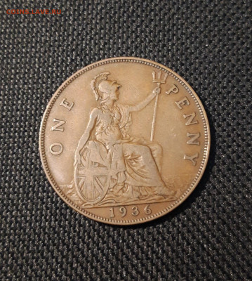 1 пенни 1936 года ВЕЛИКОБРИТАНИЯ ГЕОРГ До 13.01 - 20241221_223055