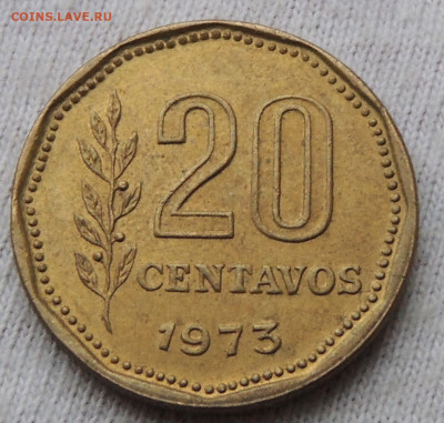 Аргентина 20 сентаво 1973 до 11.01.2025 - Аргентина 20 сентаво 73.JPG