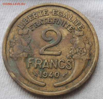 Франция 2 франка 1940 до 11.01.2025 - Франция 2 франка 40.JPG