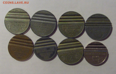 Кучка жетонов Италия вендинговые 8 шт 13.01.2025 22:00 МСК - CIMG4785.JPG