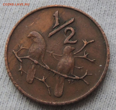 ЮАР ½ цента 1970 до 14.01.2025 - ЮАР ½ цента 70.JPG