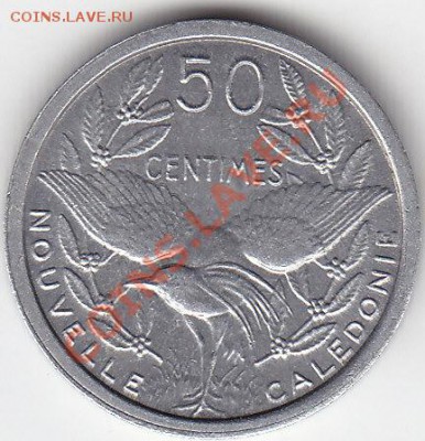 Новая Каледония 50 сантимов 1949 UNC до 9.02 22:00 мск - IMG_0020