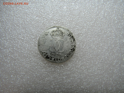 ШВЕЦИЯ 5 ЭРЕ 1690 г СЕРЕБРО - IMG_4873.JPG
