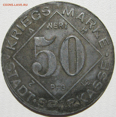 Германия Билефельд нотгельд 50 пфеннигов 1917 до 17.01. - IMG_7861.JPG