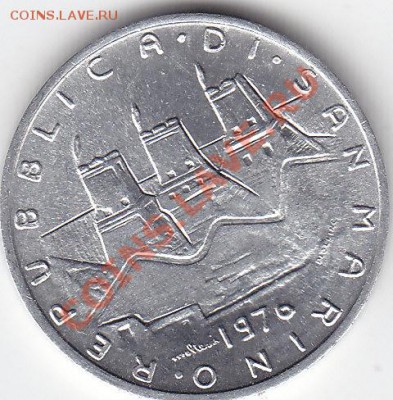 САН МАРИНО 5 лир 1976 FAO UNC до 9.02 22:00 мск - IMG_0037