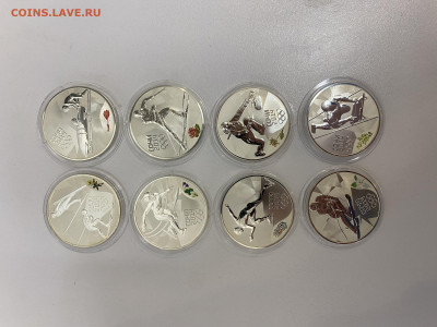 3р серебро Сочи 2014 (набор 19 монет) - 8439ACEB-1275-43BD-988B-215B584FC4FB