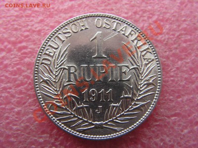 -Восточная Африка- 1 рупия 1911 J - рупия 1911.JPG