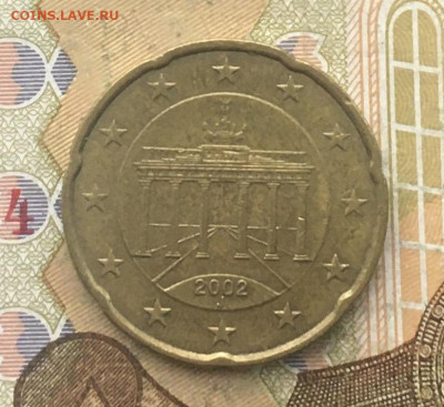 20 Евроцентов Германия 2002J до 16.01.2025 в 22.00 - IMG_E4365.JPG