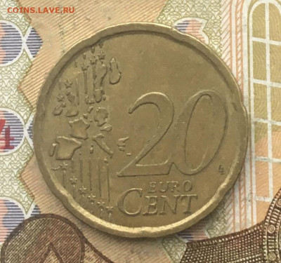 20 Евроцентов Испания 2001 до 16.01.2025 в 22.00 - IMG_E4344.JPG