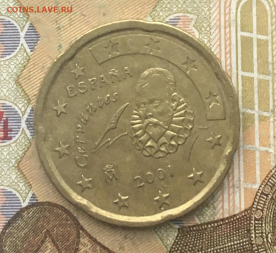 20 Евроцентов Испания 2001 до 16.01.2025 в 22.00 - IMG_E4343.JPG