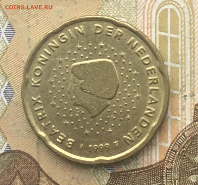 20 Евроцентов Нидерланды 1999 до 16.01.2025 в 22.00 - IMG_E4328.JPG