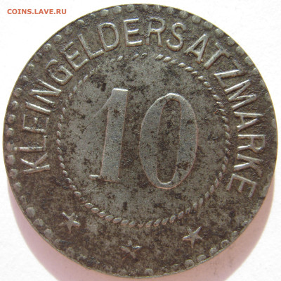 Германия Зальфельд нотгельд 10 пфеннигов ND (1918) до 17.01 - IMG_1729.JPG
