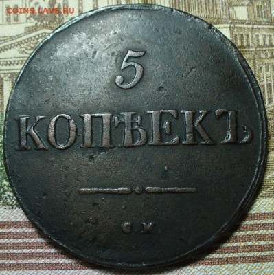 5 копеек 1831 года СМ До 14.01.25 в 22:00 МСК - 524DAFD6-5E5F-4713-9D66-3432574705DA