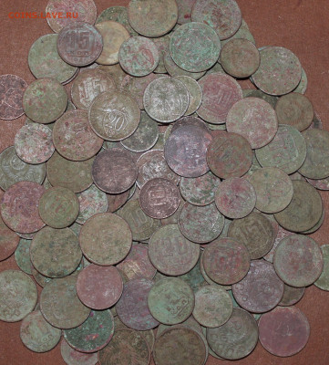 10, 15, 20 копеек с 1931 по 1957 (144 монеты). Немытые - _20241228_005915.JPG