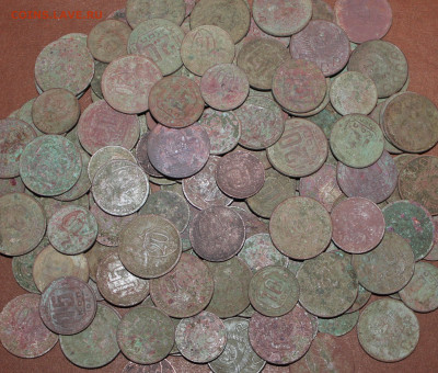 10, 15, 20 копеек с 1931 по 1957 (144 монеты). Немытые - _20241228_005949.JPG