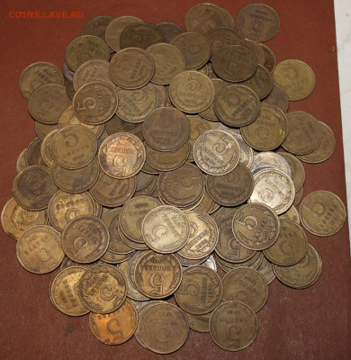 5 Копеек 150 монет. 1961-1979г - _20250107_203235.JPG