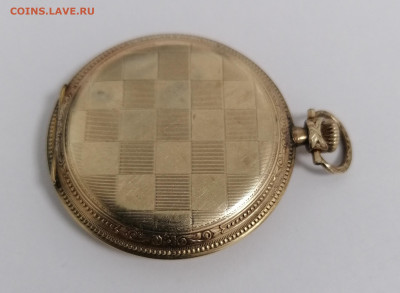 Карманные позолоченные часы Alpina 1920-е гг. Оценка - 5