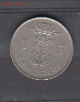 Бельгия 1951 1 франк надп на голландском  до 19 01 - 37а