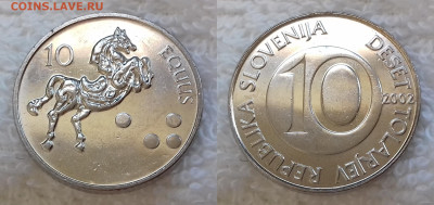 Словения 10 толаров 2002 20 янв. 22:00 - СЛОВЕНИЯ 10 толаров 2002 20200406_1450