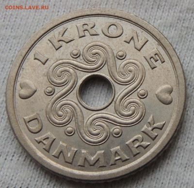 Дания 1 крона 1992 до 19.01.2025 - Дания 1 крона 92.JPG