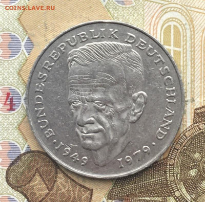 ФРГ 2 марки 1990 J Курт Шумахер до 21.01.25 в 22.00 - IMG_E4440.JPG