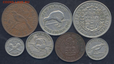 2 пенни- полукрона 1947-1951 г.г. - Георг Шестой