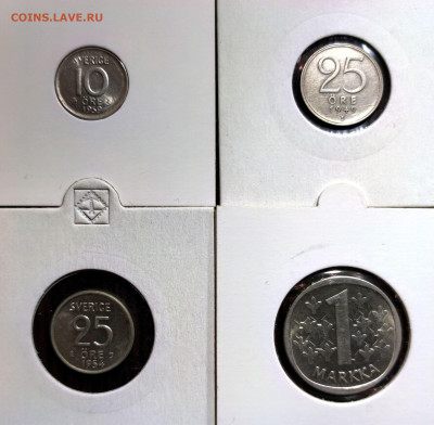 Комплект из 4-х монет,UNC,до 18.01.2025г. 22:00 мск - 1001205155
