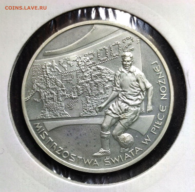 10 злотых Польша 2002г.,Proof,до 18.01.2025г. 22:00 мск - 1001205158