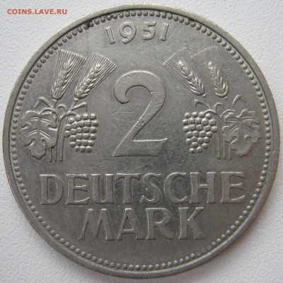  ФРГ 2 марки 1951 D до 18.01 - IMG_2373.JPG