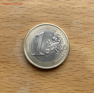 биметалл Австрия 1 евро 2008 Вольфганг Амадей Моцарт - IMG_0771.JPG