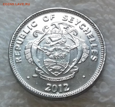 Сейшелы 25 центов 2012 22 янв. 22:00 - СЕЙШЕЛЬСКИЕ ОСТРОВА 25 центов 2012 20200225_124705