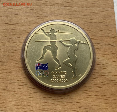 Крона Шайба Австралия 5$ долларов 2004 Из Сиднея в Афины - krona_shajba_avstralija_5_dollarov_2004_iz_sidneja_v_afiny_olimpijskie_igry_olimpiada_sport_buklet (4)