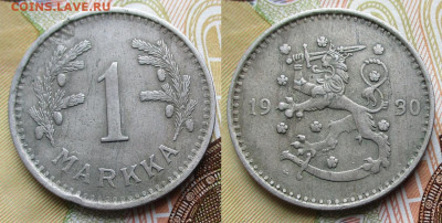 Финляндия 1 марка 1930 до 23-01-25 в 22:00 - Финляндия 1 марка 1930    247-к169-13347