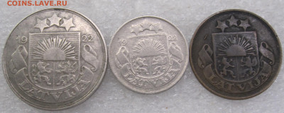 Латвия 1922 год 50, 10 и 5 сантимов до 18.01 - IMG_5585.JPG