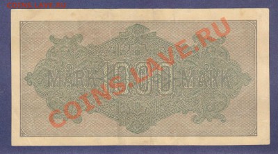 --ГЕРМАНИЯ.1000-МАРОК.1922.--до.7.2.12.-22:00 МСК. - ГЕРМАНИЯ.1000-МАРОК.1922.-0657081